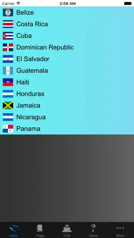 Game screenshot Central America state maps hack