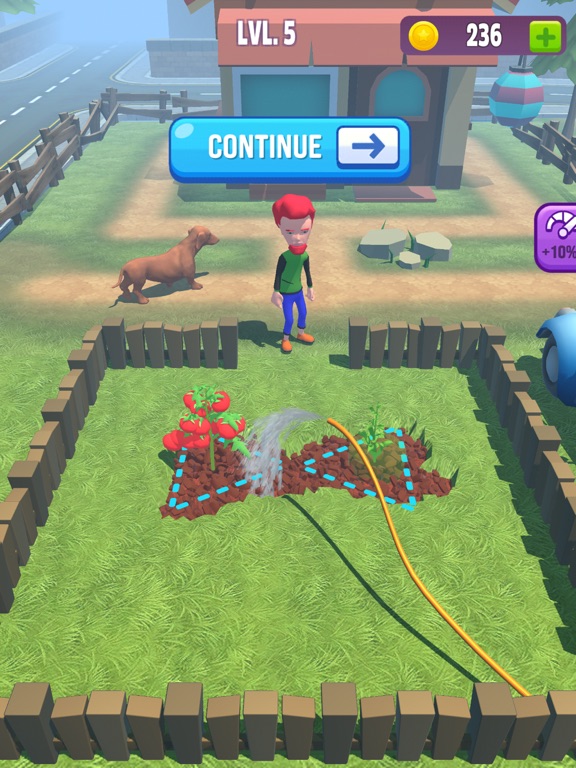 Gardener Sim iPad screenshot