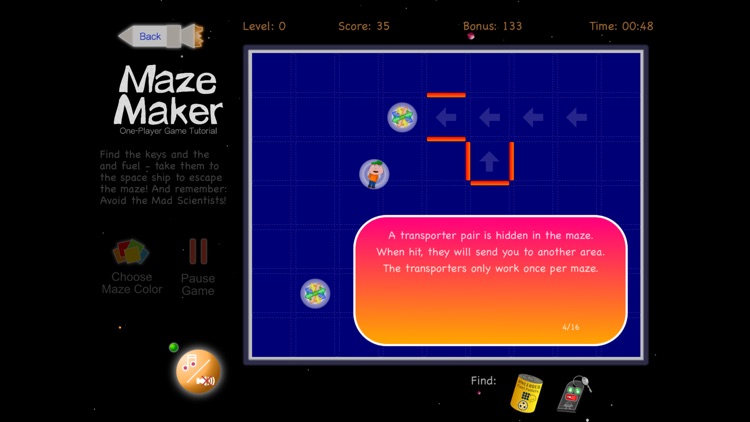 Maze Maker Space Edition screenshot-4