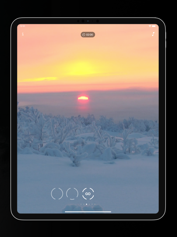 Siberian Breath iPad screenshot 4 - Health & Fitness app