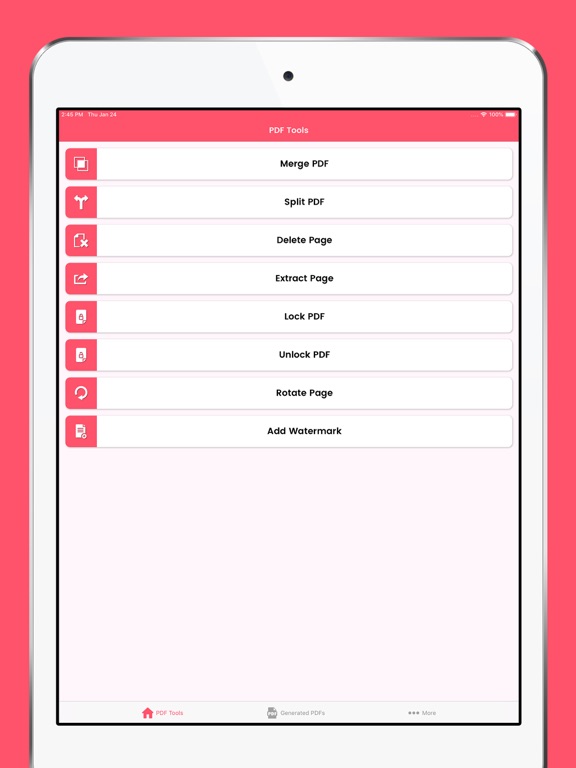 Screenshot #4 pour PDF Tools & Utilities