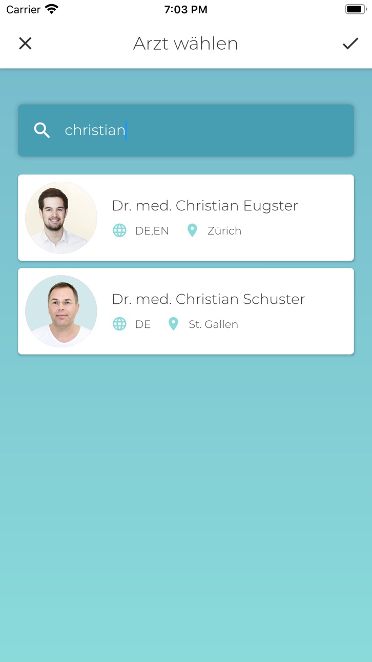 iPhone screenshot