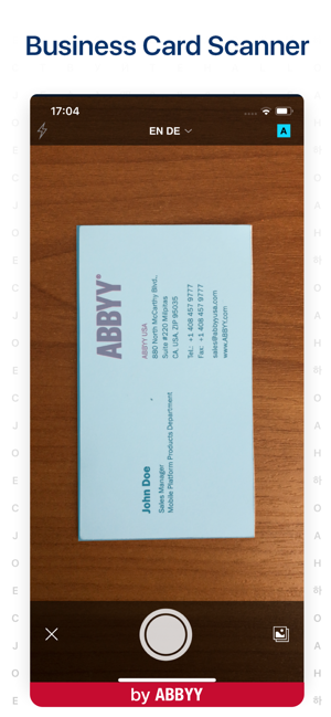 ‎≡ Captura de tela do Business Card Scanner Pro