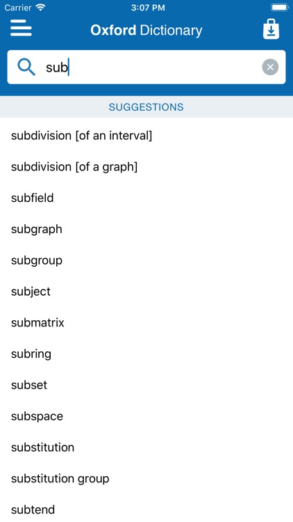 Conc. Oxford Maths Dictionary