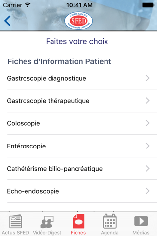 Sté Fr. Endoscopie Digestive screenshot 4