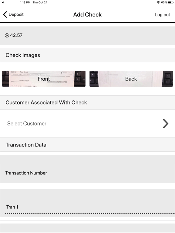 Screenshot #6 pour FNBDC Mobile Deposit