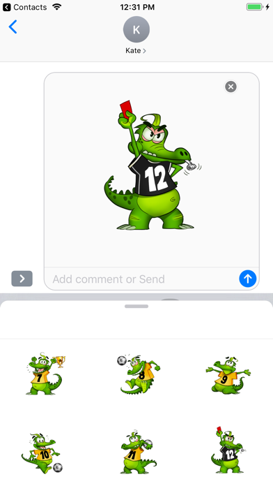 Croco Sticker Pack Screenshot