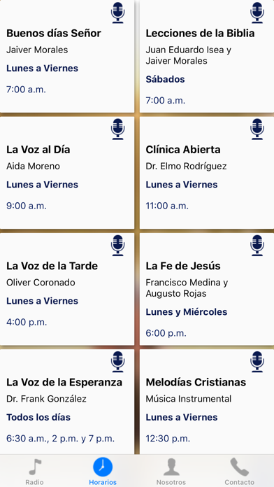 Radio La Voz Internacional Screenshot