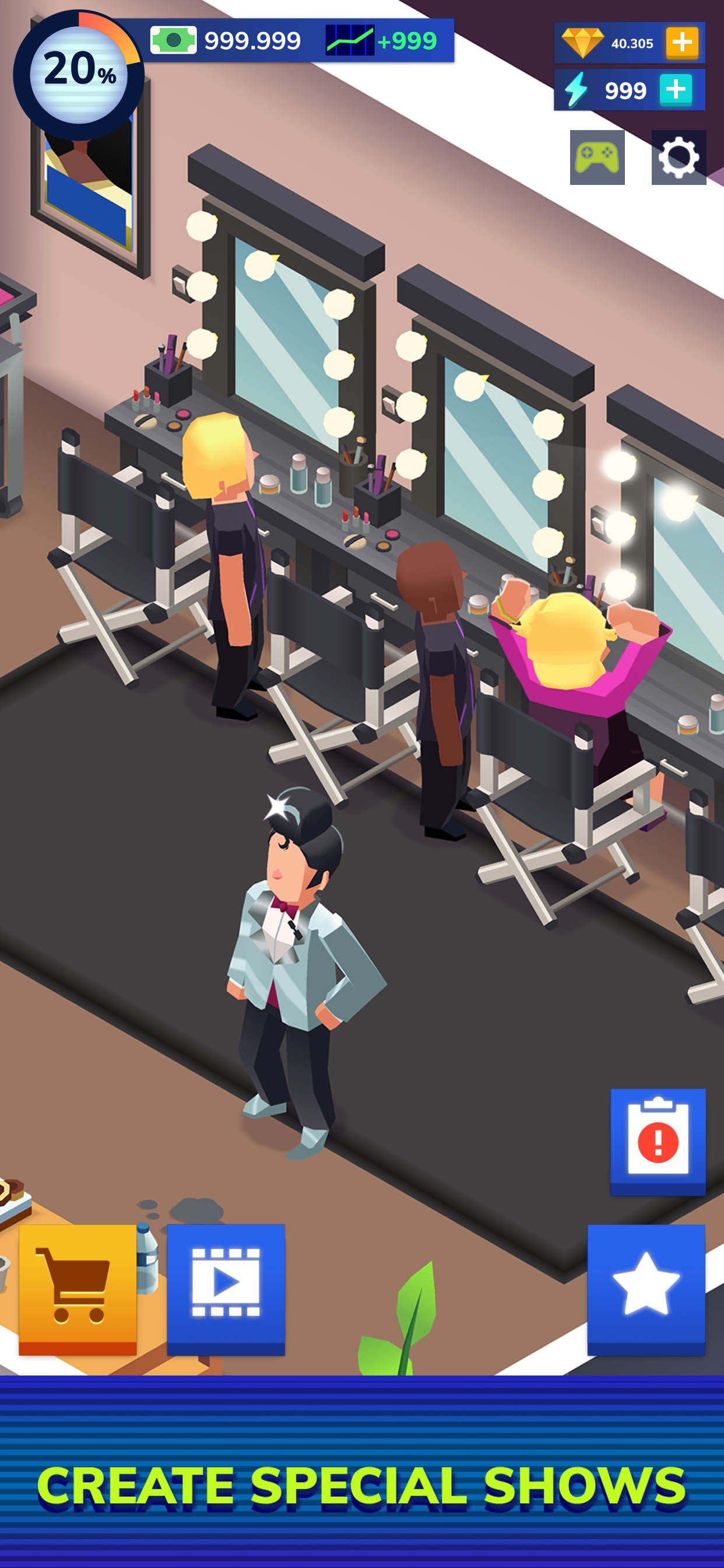 TV Empire Tycoon - Idle Game