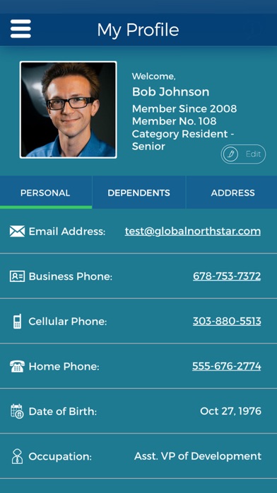 Columbia Club Screenshot