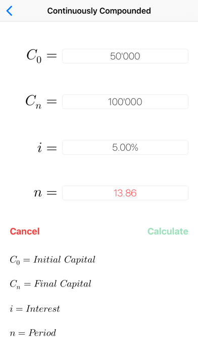 FinCalcPro Financial Solver Screenshot