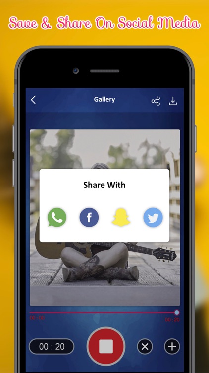 Voice Selfie Spread your words screenshot-3