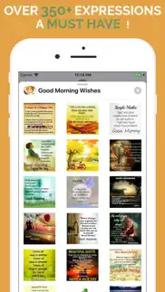 good morning wishes stickers iphone screenshot 2