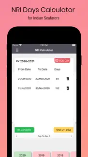 nri calculator (ind) iphone screenshot 1