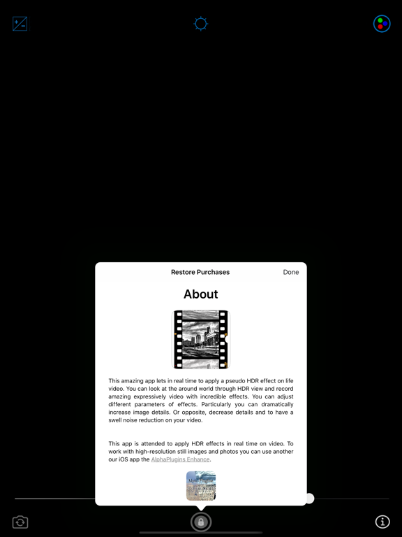 Screenshot #4 for Alpha HDR Video