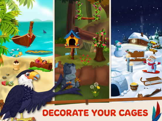 Bird Land: Animal Fun Games 3Dのおすすめ画像3