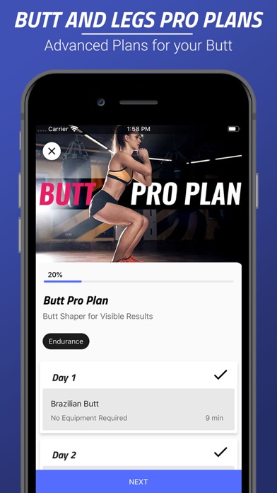 Butt & Legs Workout PRO screenshot 2