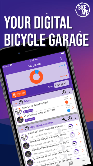 Bike APP Screenshot