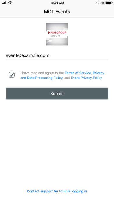 Screenshot #2 pour MOL GROUP Events