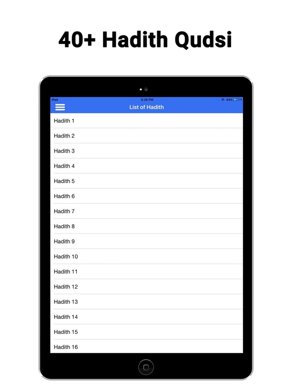 Screenshot #4 pour Hadith Qudsi with translation