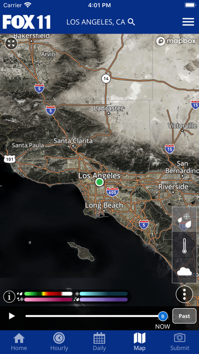 FOX 11 Los Angeles: Weather Screenshot