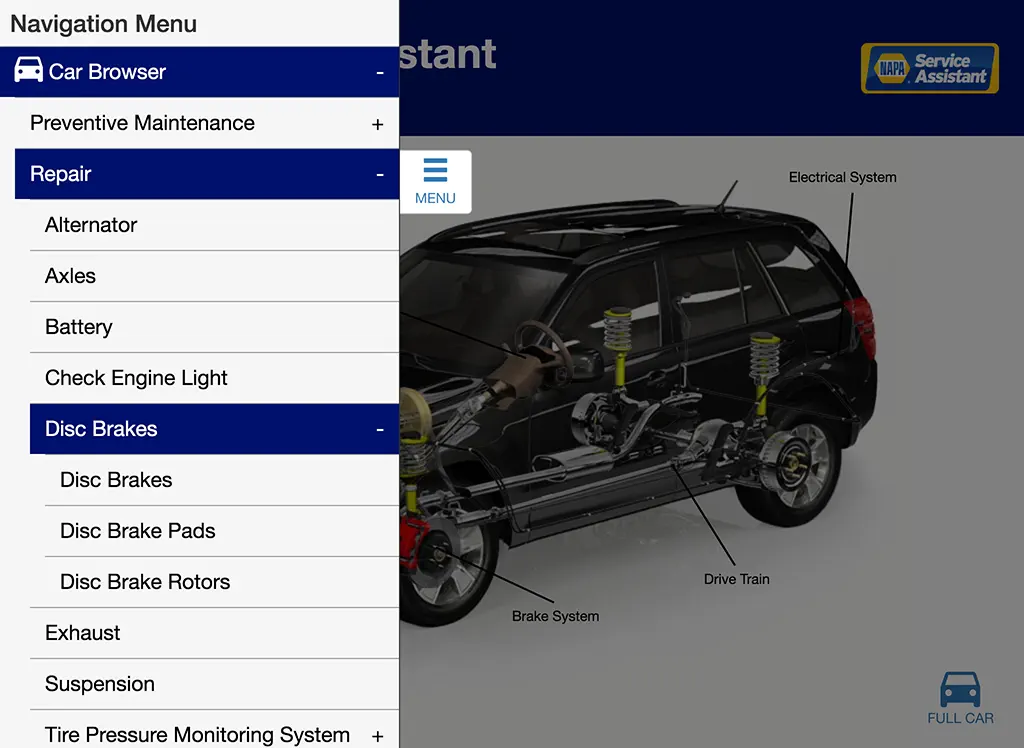 Screenshot #6 pour NAPA Service Assistant