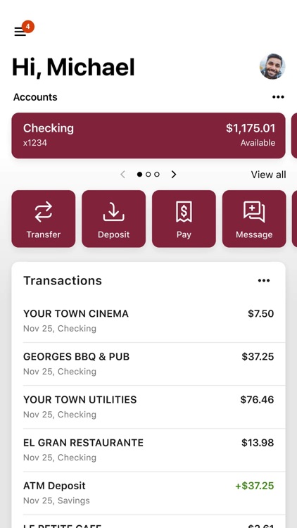 Bank of Charlotte Mobile screenshot-3