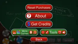 blackjack - casino style 21 iphone screenshot 3