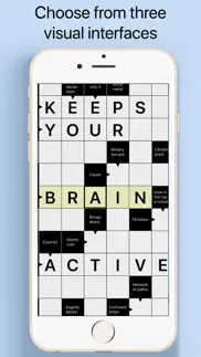 crossword. a smart puzzle game iphone screenshot 3
