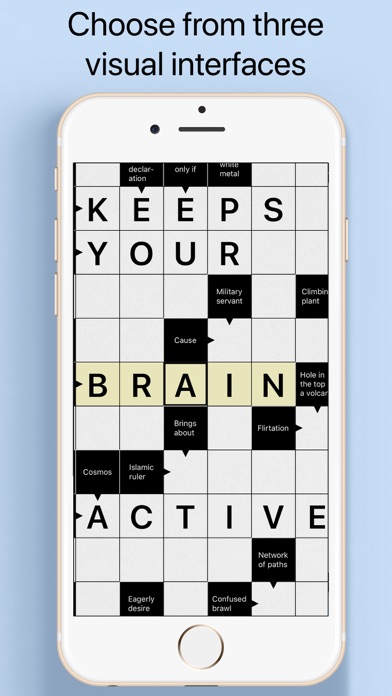 Screenshot #3 pour Crossword. A smart puzzle game