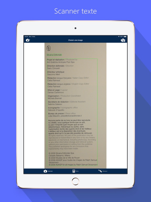Screenshot #4 pour Scanner de note