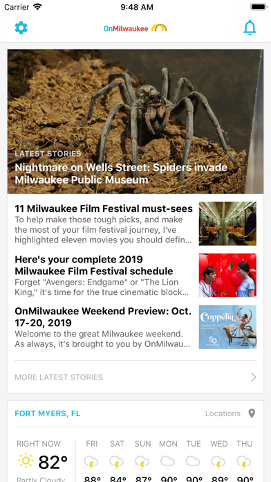 OnMilwaukee Screenshot