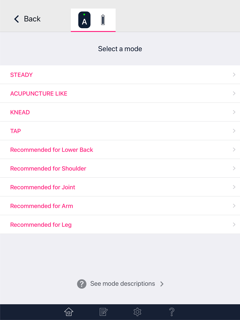 Omron TENS screenshot 9