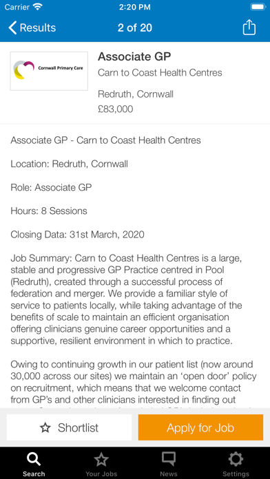 Screenshot #3 pour Pulse Practice Jobs