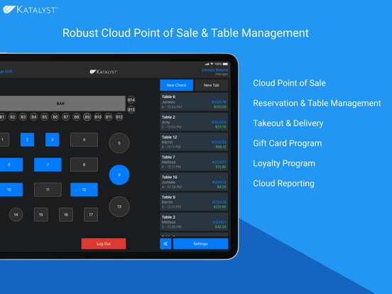Katalyst Point of Sale iPad screenshot 1 - Business app