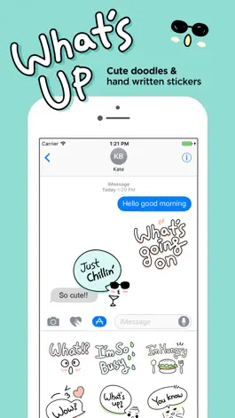 Game screenshot What's up doodle stickers mod apk