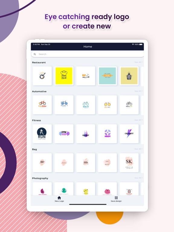 Screenshot #4 pour Logo Creator - Logo Maker