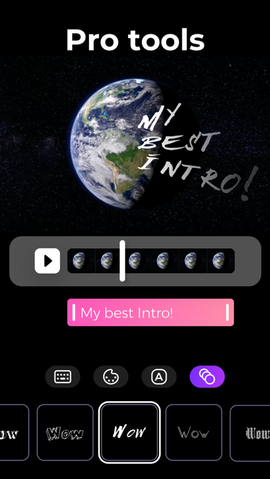 Intro and outro maker Screenshot