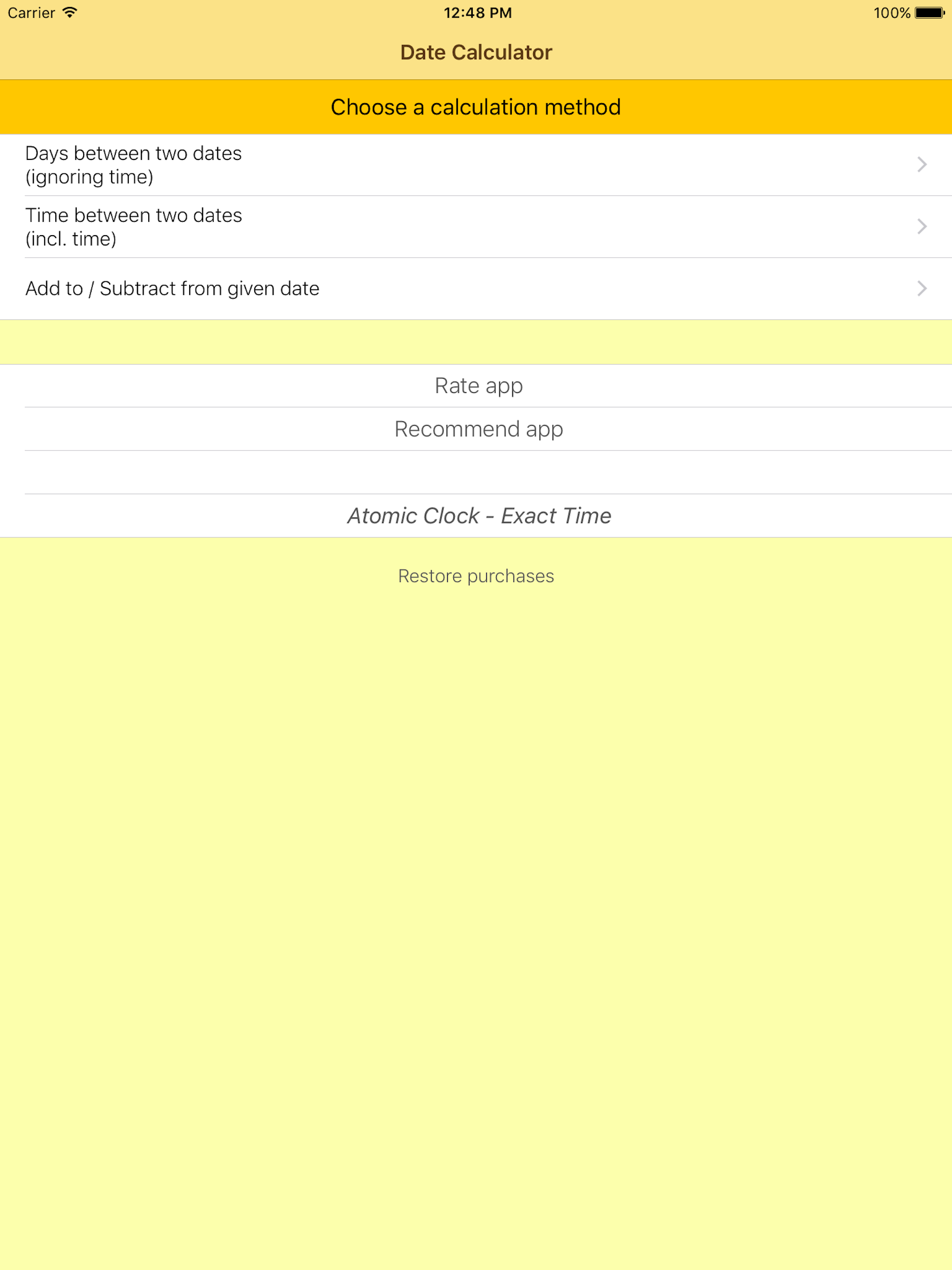 The Date Calculator PRO