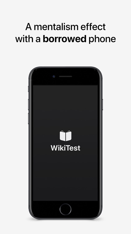 WikiTest - The Wiki Book Test