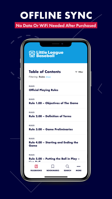 Little League Rulebook Screenshot