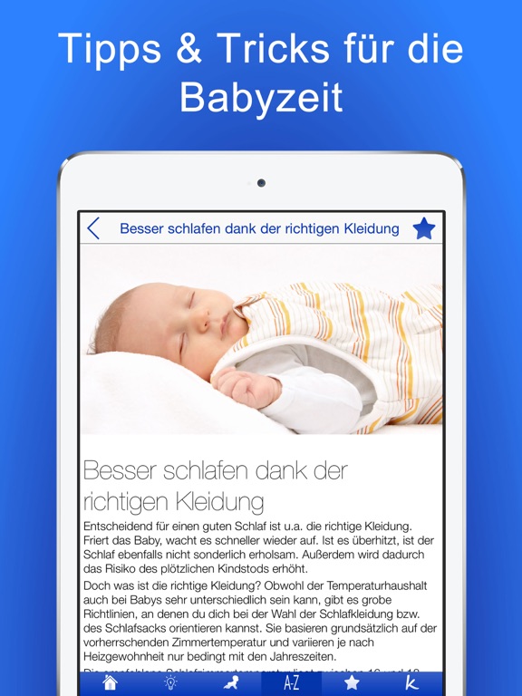 Screenshot #4 pour Babyzeit Tipps & Tricks