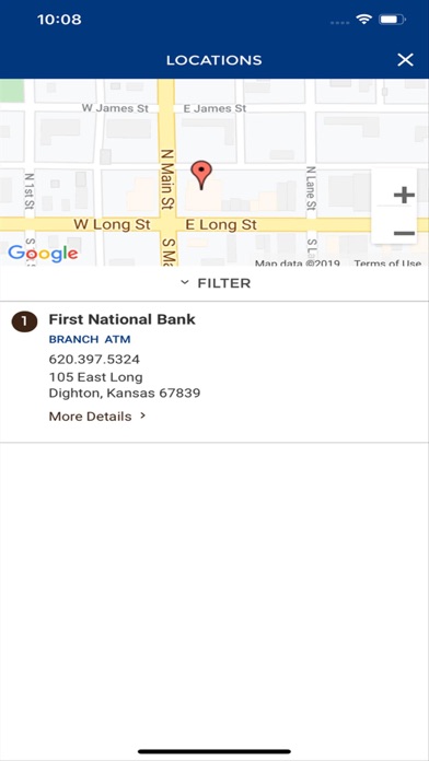 First National Bank of Dighton Screenshot