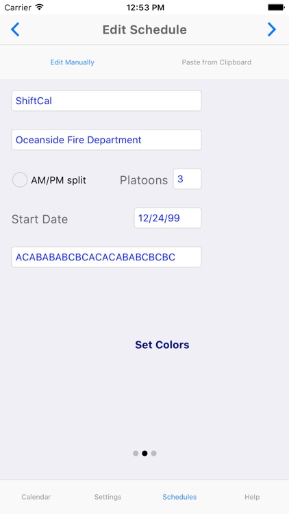 ShiftCal® - the FF Calendar