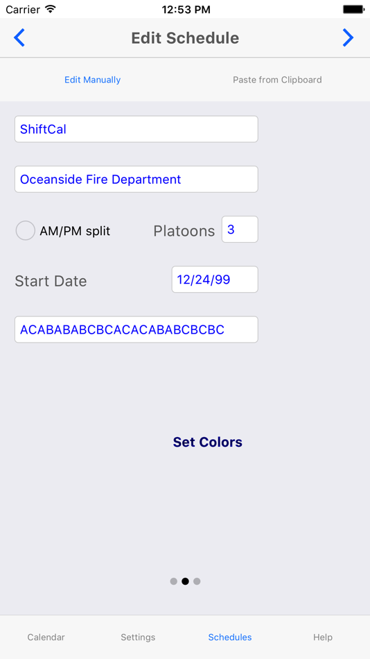 #3. ShiftCal® - the FF Calendar (iOS) 由: Thomas Wesley Erickson
