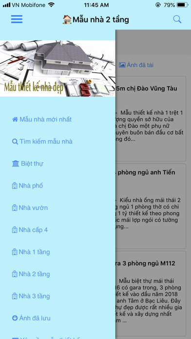 Screenshot #2 pour Mẫu nhà đẹp