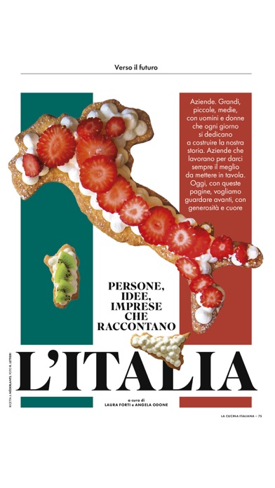 La Cucina Italiana Condé Nast Screenshot