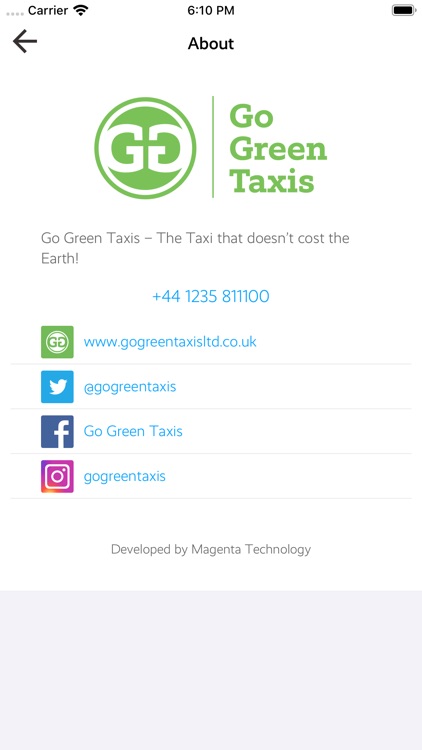 Go Green Taxis screenshot-3