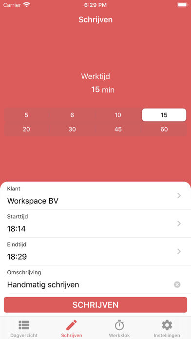 App screenshot