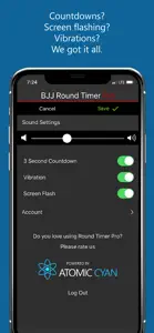 BJJ Round Timer Pro screenshot #7 for iPhone